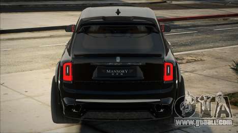 Rolls-Royse Cullinan Mansory CD for GTA San Andreas