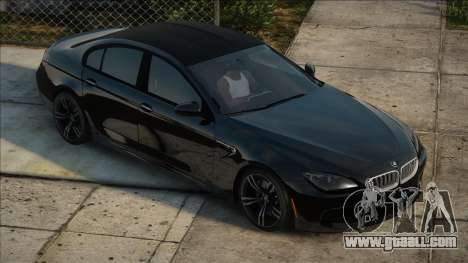 Bmw M6 Gran Coupe Black for GTA San Andreas