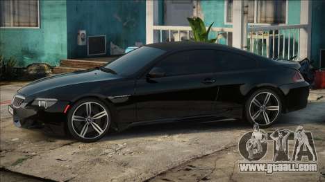 BMW M6 e63 Black for GTA San Andreas