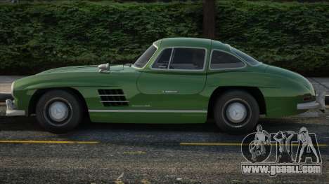 Mercedes-Benz 300 SL Green for GTA San Andreas