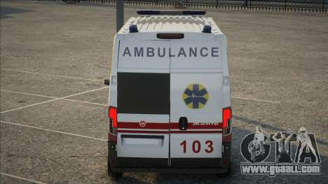 Fiat Ducato Ukrainian Ambulance for GTA San Andreas