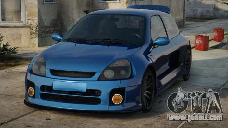 Renault Clio V6 Sport BLUE for GTA San Andreas