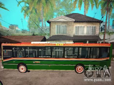 Colectivo Linea 59 for GTA San Andreas