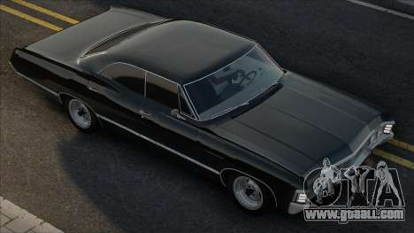 Chevrolet Impala Black Sedan for GTA San Andreas