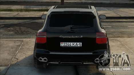 Porsche Cayenne Turbo S Black for GTA San Andreas