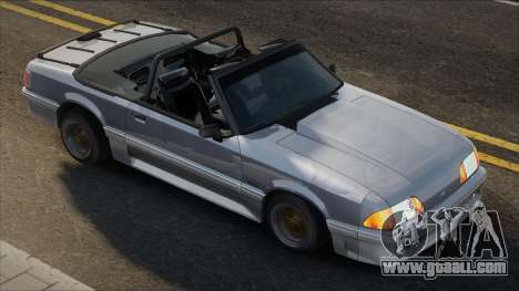 1987 Ford Mustang GT 5.0 Convertible for GTA San Andreas