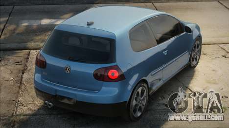 Volkswagen Golf GTI Blue for GTA San Andreas