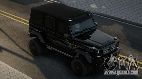 Mercedes-Benz G500 4x4 Black for GTA San Andreas