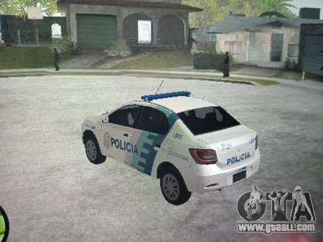 Renault Logan Police for GTA San Andreas