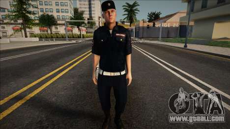 A traffic police sergeant in a summer uniform for GTA San Andreas