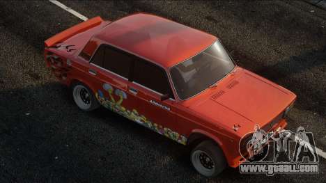 VAZ 2107 Simpsons for GTA San Andreas