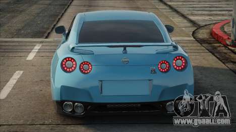 Nissan GT-R R-35 BLUE for GTA San Andreas