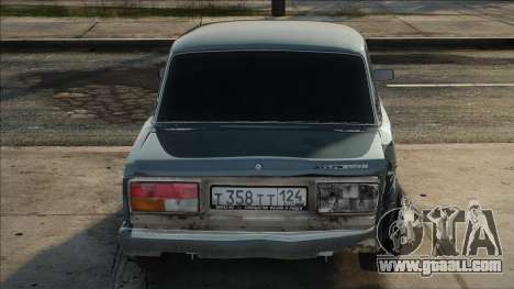 VAZ 2107 Killed and in stock for GTA San Andreas