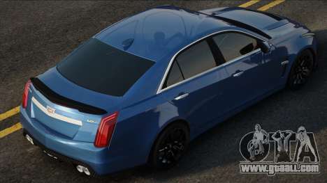 Cadillac CTS-V Blue Version for GTA San Andreas