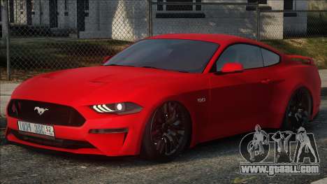 Ford Mustang GT Red for GTA San Andreas