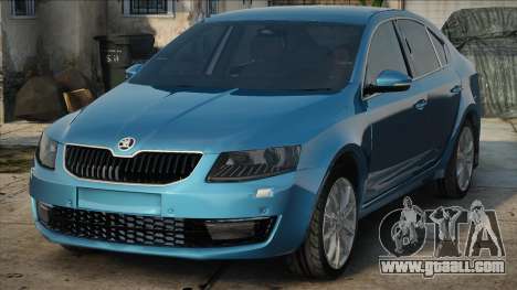 Skoda Octavia Blue for GTA San Andreas