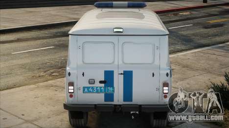 UAZ Bukhanka Police for GTA San Andreas