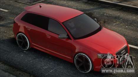 Audi RS3 Red for GTA San Andreas