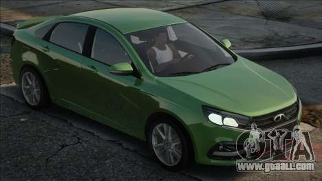 Lada Vesta Sport Green for GTA San Andreas