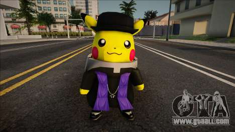 Pikachu Yellow Skin for GTA San Andreas