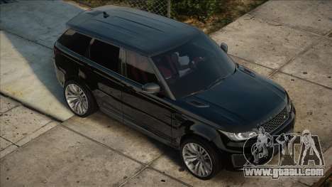 Land Rover Range Rover SVR Black for GTA San Andreas