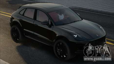 Porsche Macan Turbo 2019 Black for GTA San Andreas