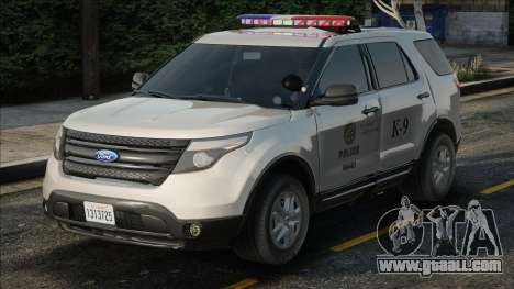 LAPD 2013 Ford Explorer K-9 for GTA San Andreas