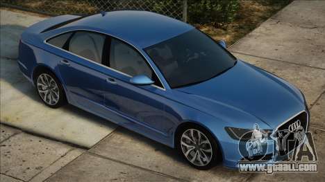 Audi A6 2012 Blue for GTA San Andreas