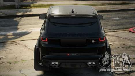 Land Rover Range Rover Mansory Black for GTA San Andreas