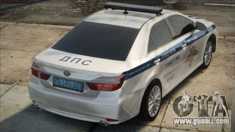 Toyota Camry Police Special Company for GTA San Andreas