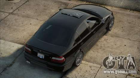 BMW E46 330D Black for GTA San Andreas