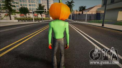 Pumpkin Zombie for GTA San Andreas