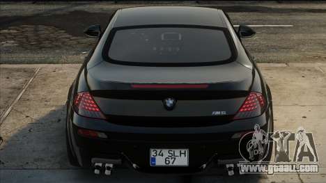 BMW M6 [Black] for GTA San Andreas