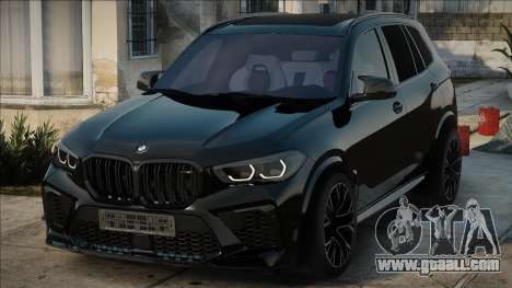 BMW X5m 2020 Black for GTA San Andreas