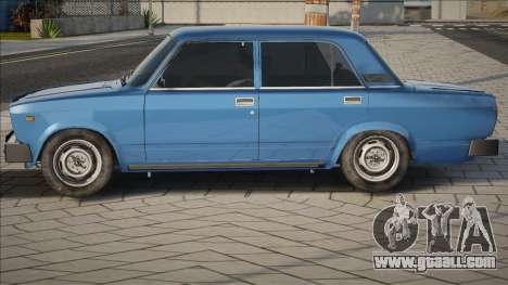 VAZ 2107 Blue Stock for GTA San Andreas