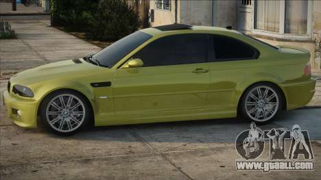 BMW M3 E46 Yellow for GTA San Andreas