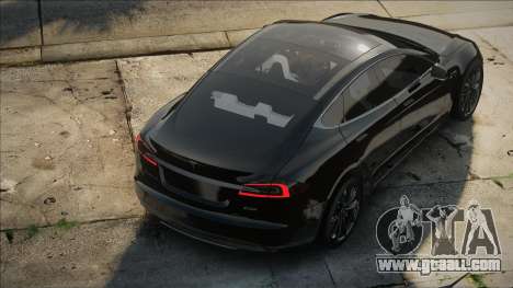 Tesla Model S P90D Black for GTA San Andreas