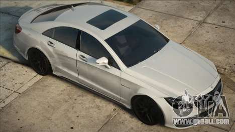 Mercedes-Benz CLS63 White for GTA San Andreas