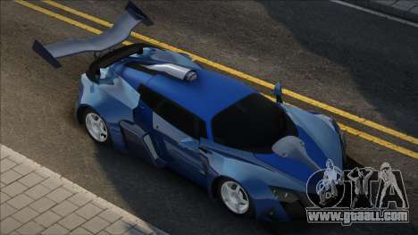 MARUSSIA B2 Blue for GTA San Andreas