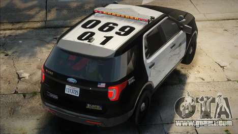 LAPD 2016 Ford Explorer for GTA San Andreas