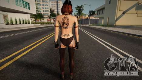 Skin De Halloween Version Argenta v1 for GTA San Andreas