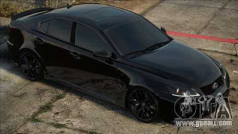 Lexus IS-F Black for GTA San Andreas