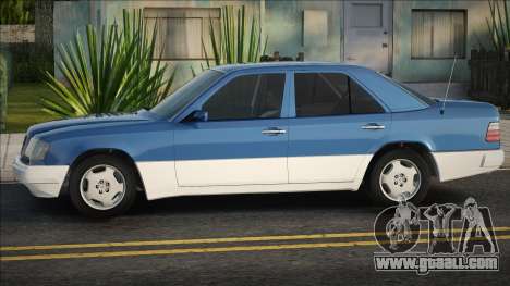 Mercedes-Benz E320 W124 Blue for GTA San Andreas