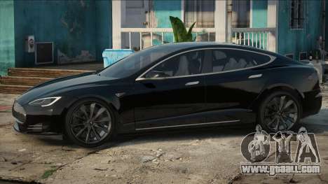 Tesla Model S P90D Black for GTA San Andreas