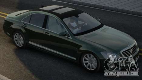 Mercedes-Benz S500 w221 Green for GTA San Andreas