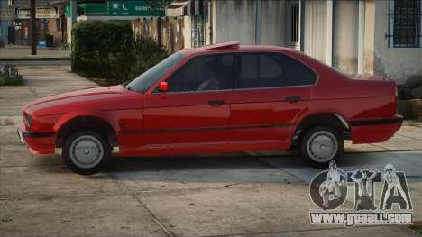 BMW E34 Red for GTA San Andreas