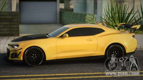 Chevrolet Camaro ZL1 2018 Yellow for GTA San Andreas