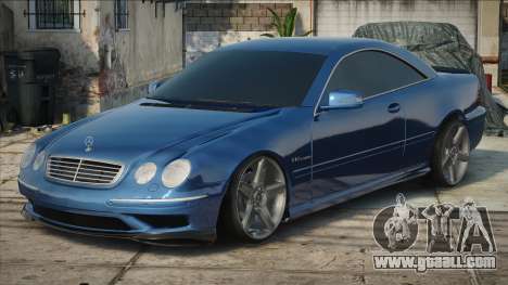 Mercedes-Benz CL63 AMG Blue for GTA San Andreas