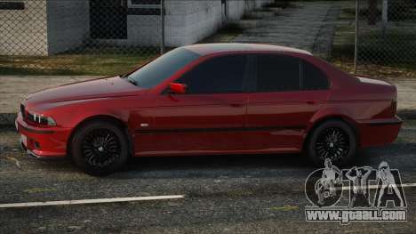 BMW 540i e39 RED for GTA San Andreas