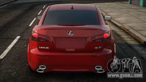 Lexus IS-F Red for GTA San Andreas